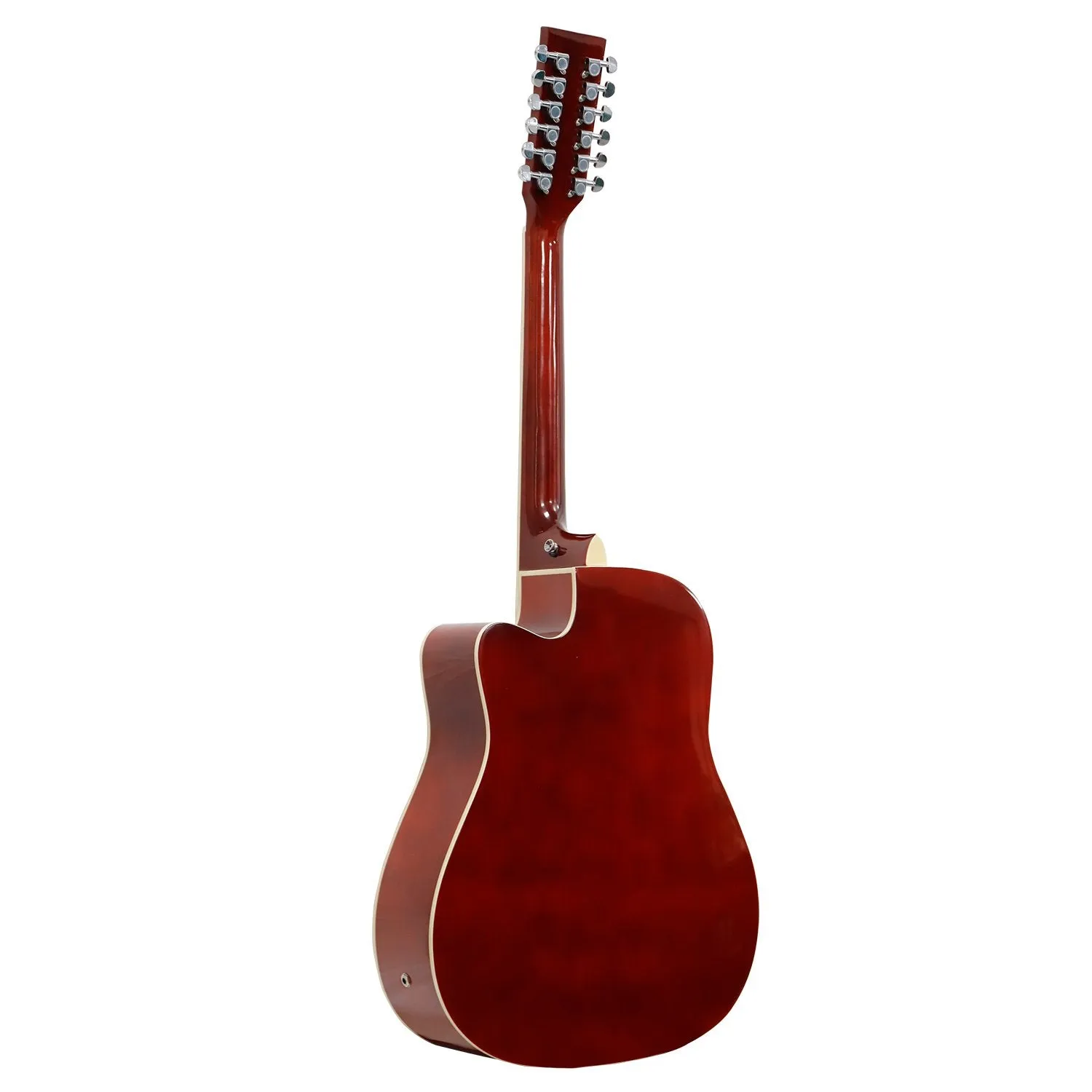 12-String Acoustic Guitar w/ EQ, High-Gloss Finish | Karrera