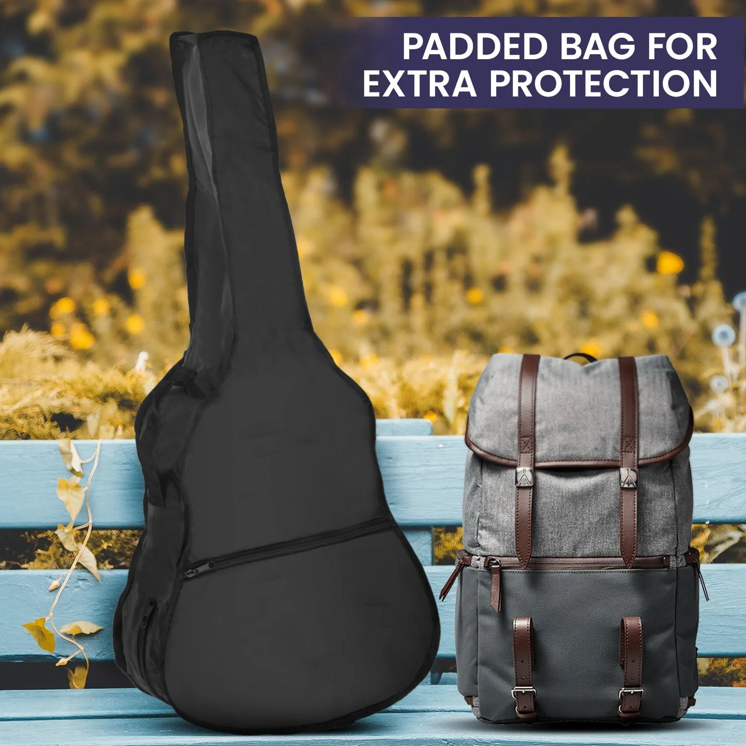 12-String Acoustic Guitar w/ EQ, High-Gloss Finish | Karrera