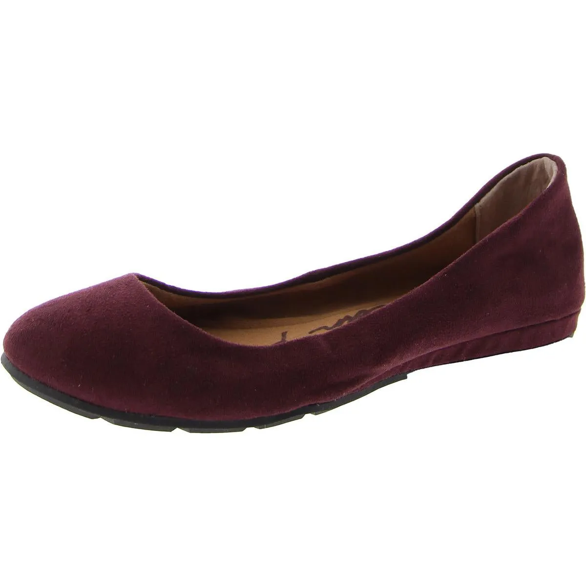 American Rag Womens AELLIE Faux Leather Slip On Ballet Flats