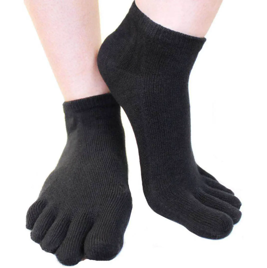 Ankle Toe Socks 6 Pairs of Set Cotton Five Finger Socks