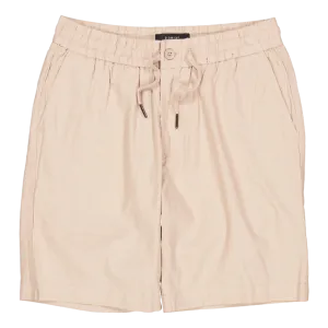 Barcelona Cotton / Linen Short Khaki