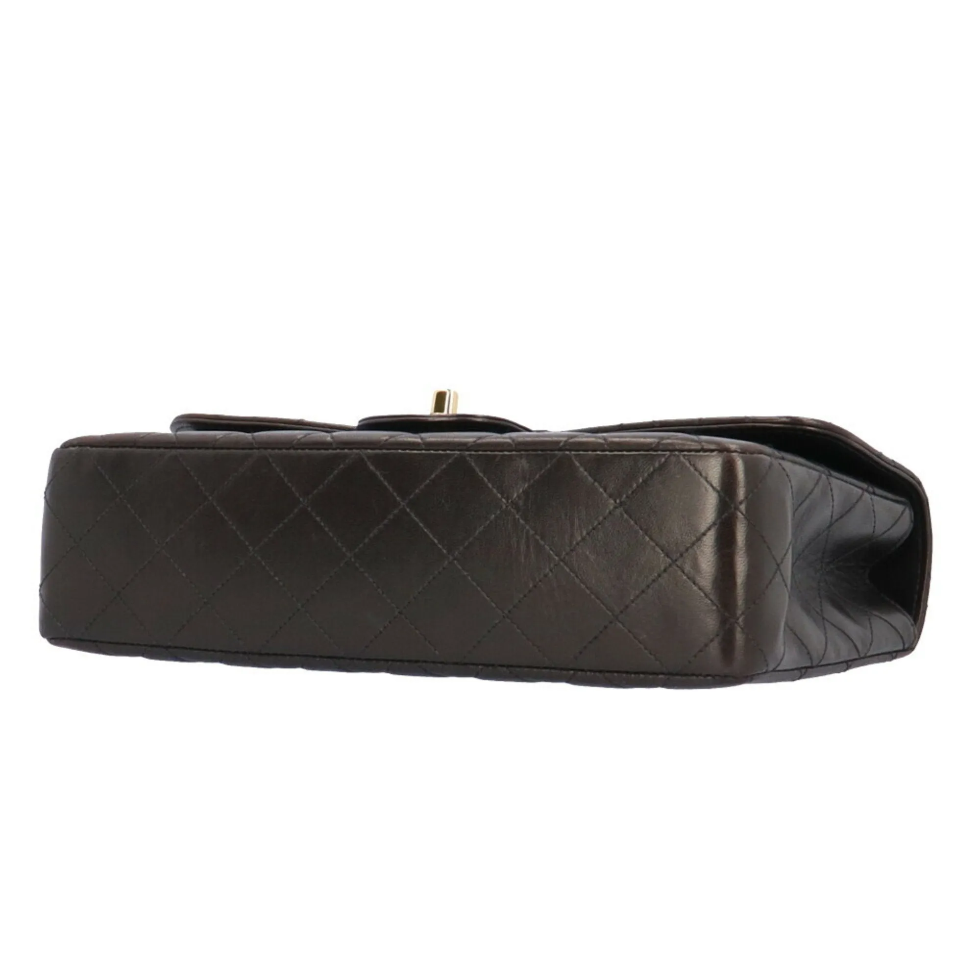 CHANEL Bag Cocomark Matelasse Handbag Lambskin Black Women's