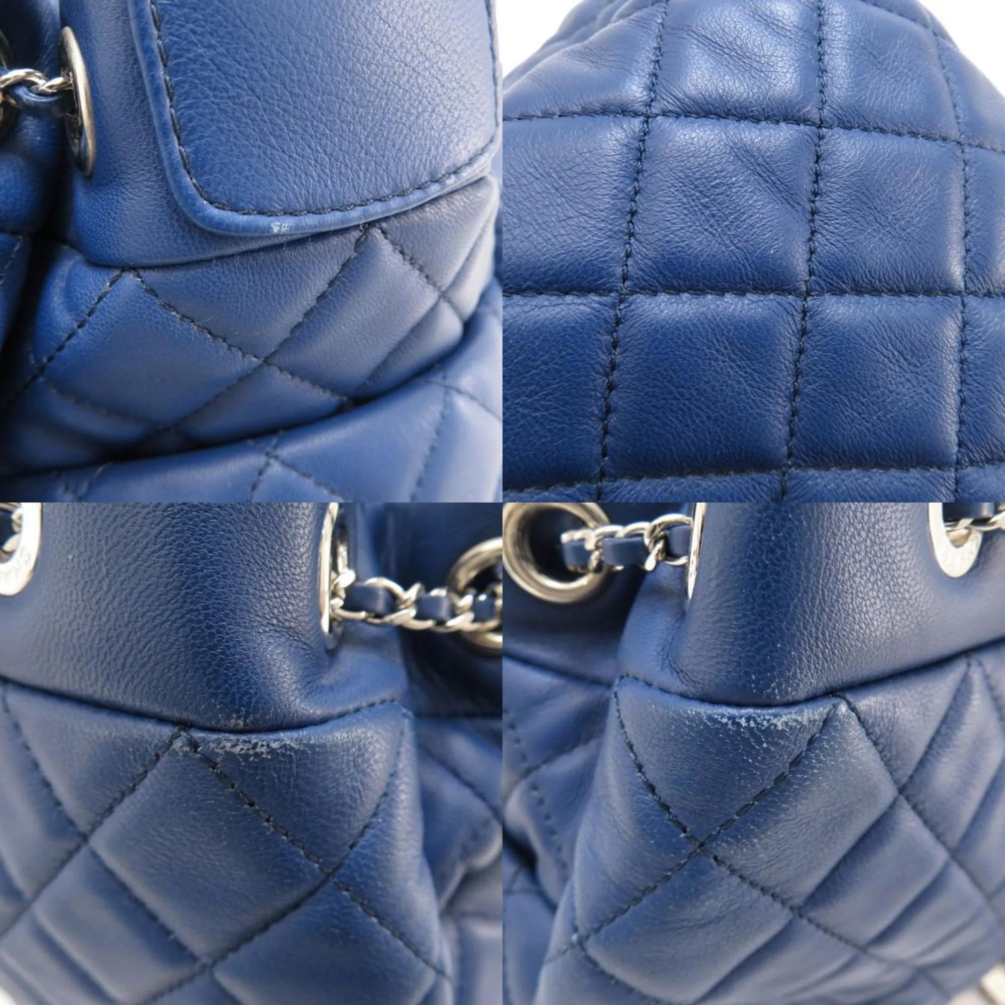 Chanel matelasse handBag lambskin ladies