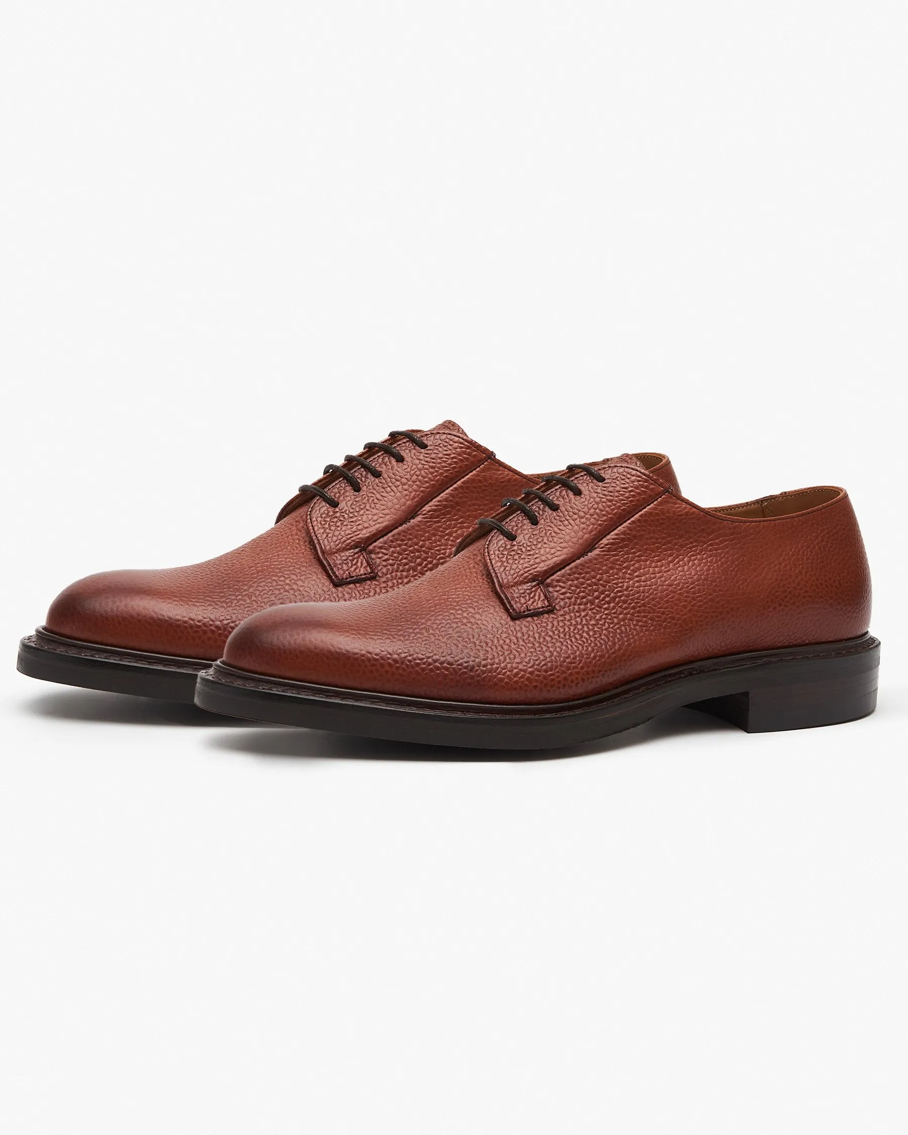 Cheaney Deal II R Derby Shoe - Mahogany Grain