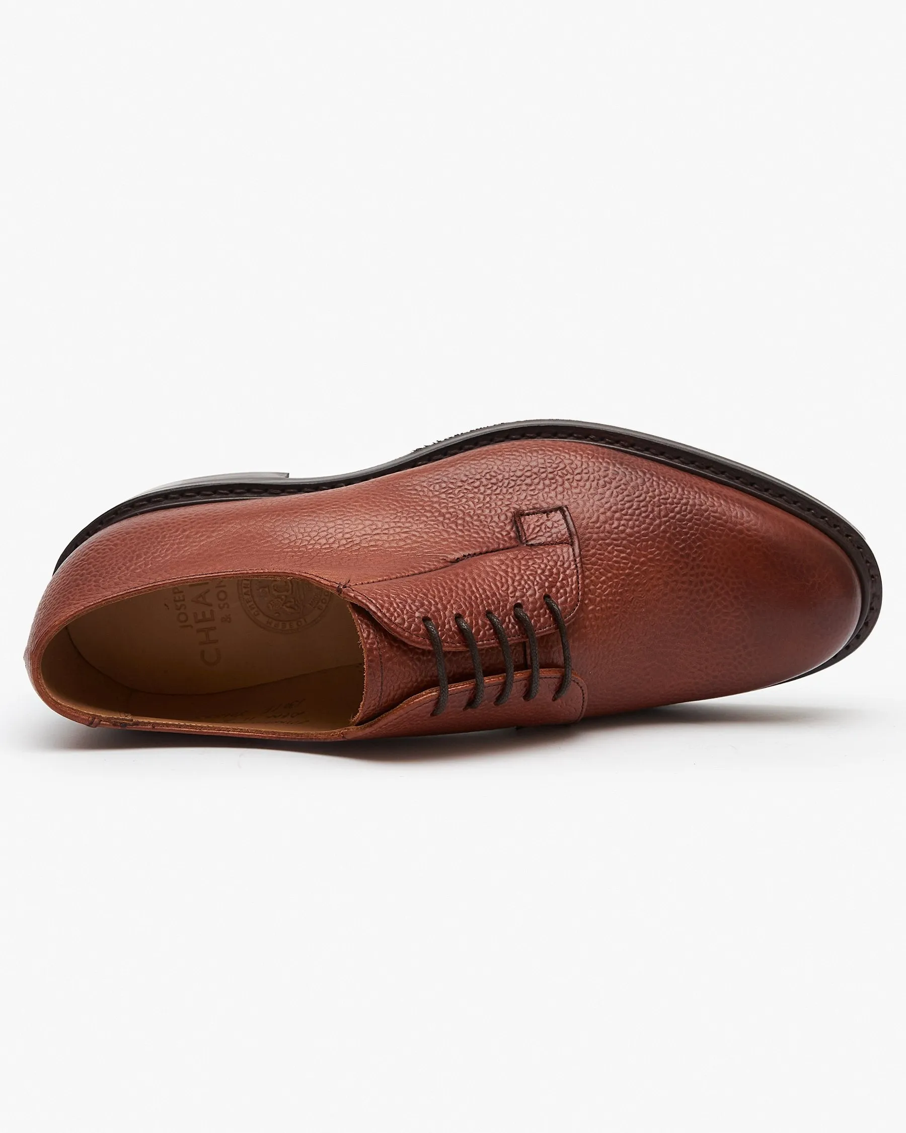 Cheaney Deal II R Derby Shoe - Mahogany Grain