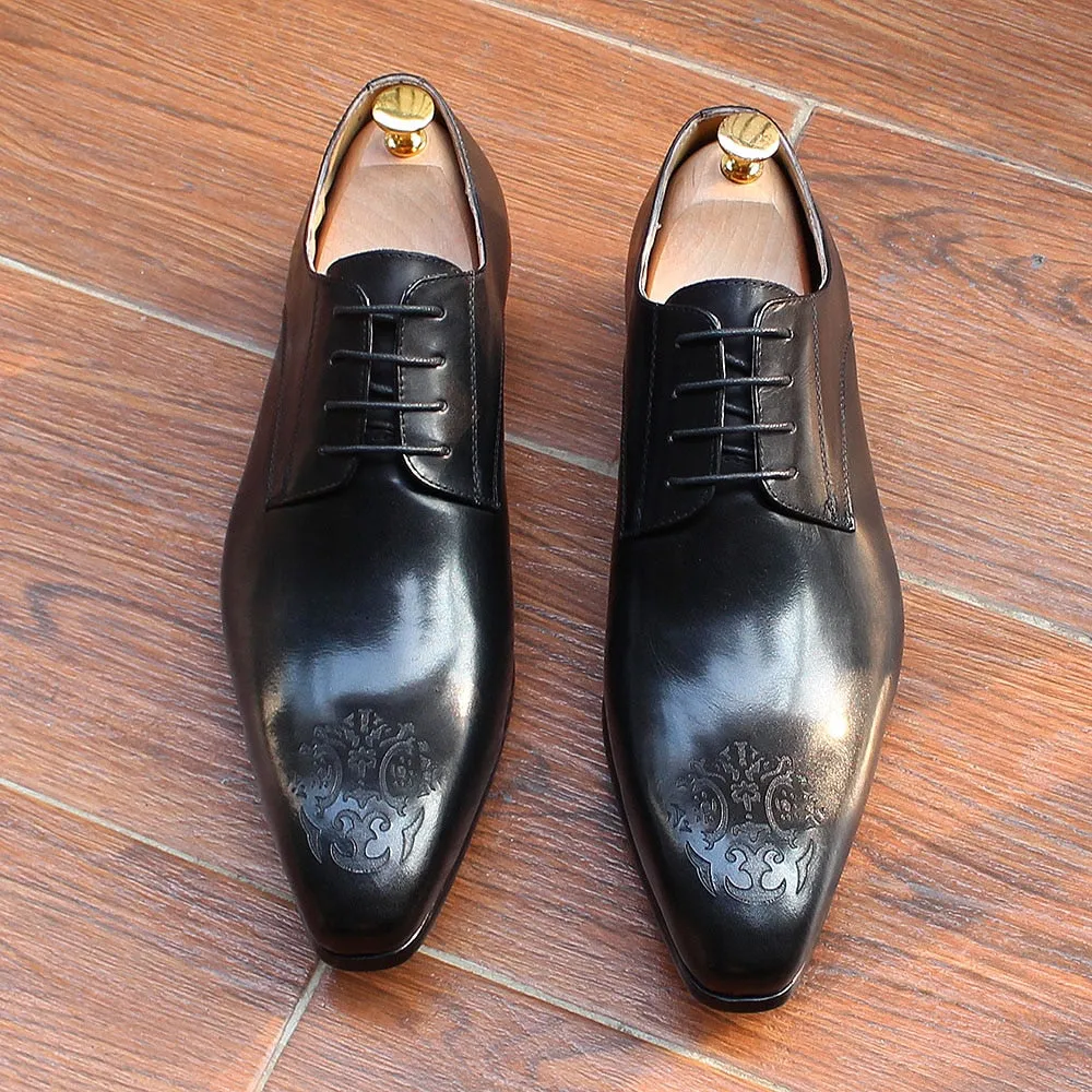Classic Lace Up Men's Derby Shoes