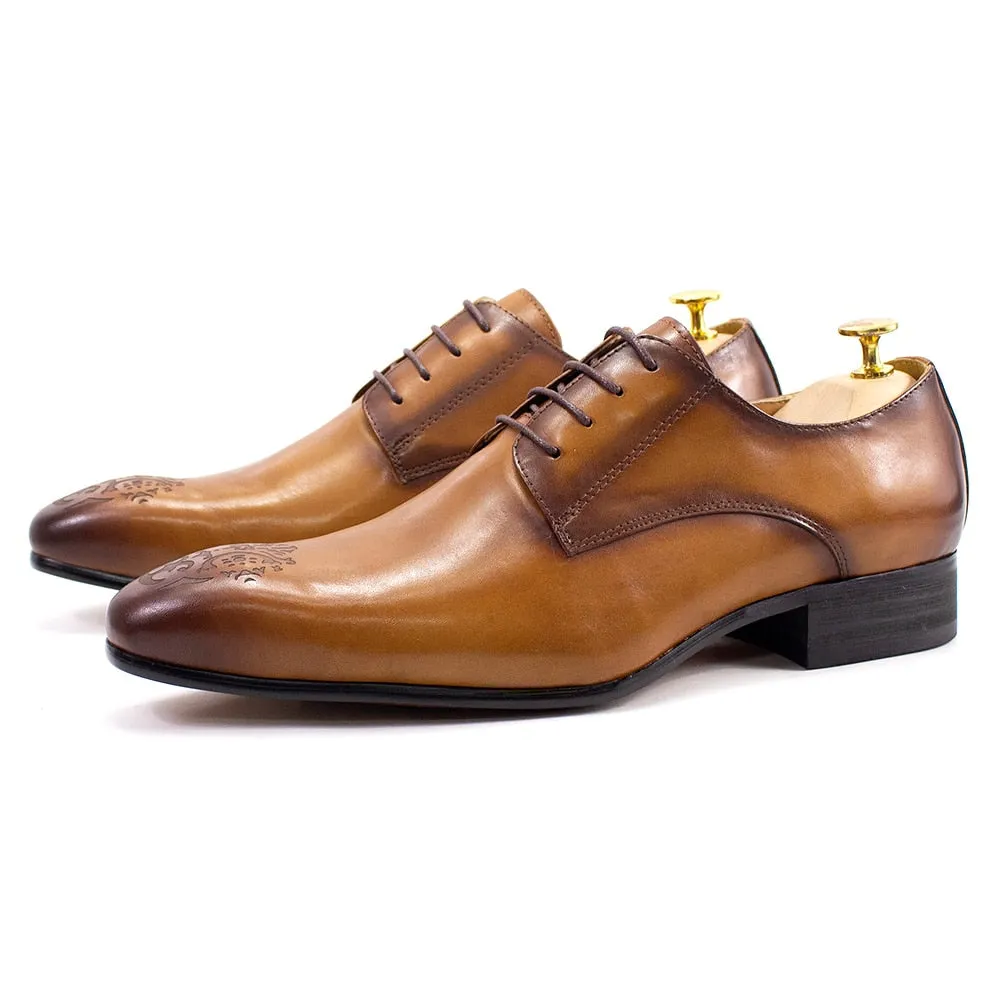 Classic Lace Up Men's Derby Shoes