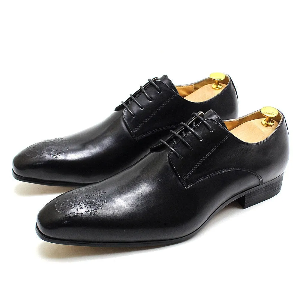 Classic Lace Up Men's Derby Shoes