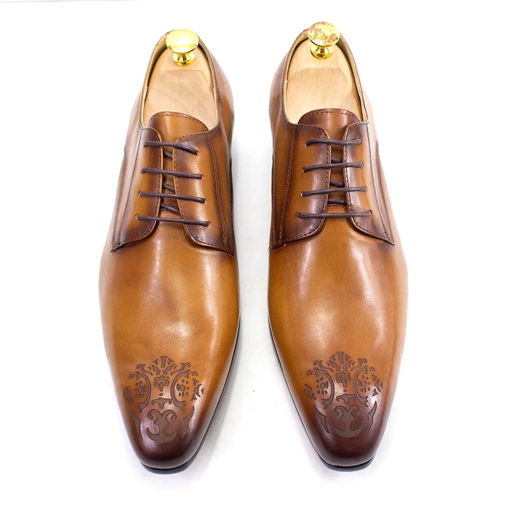 Classic Lace Up Men's Derby Shoes