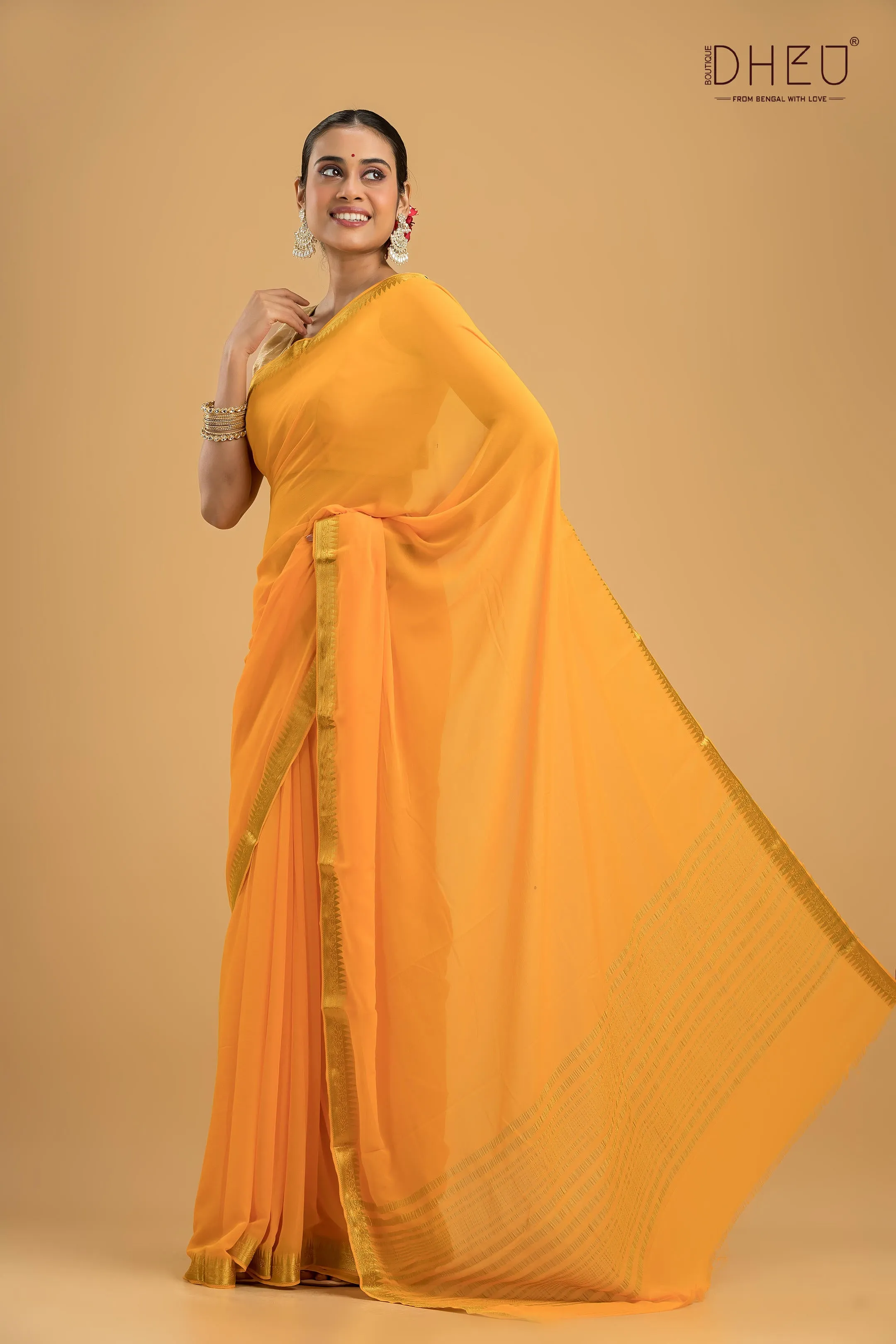 Exclusive Chiffon Silk Saree