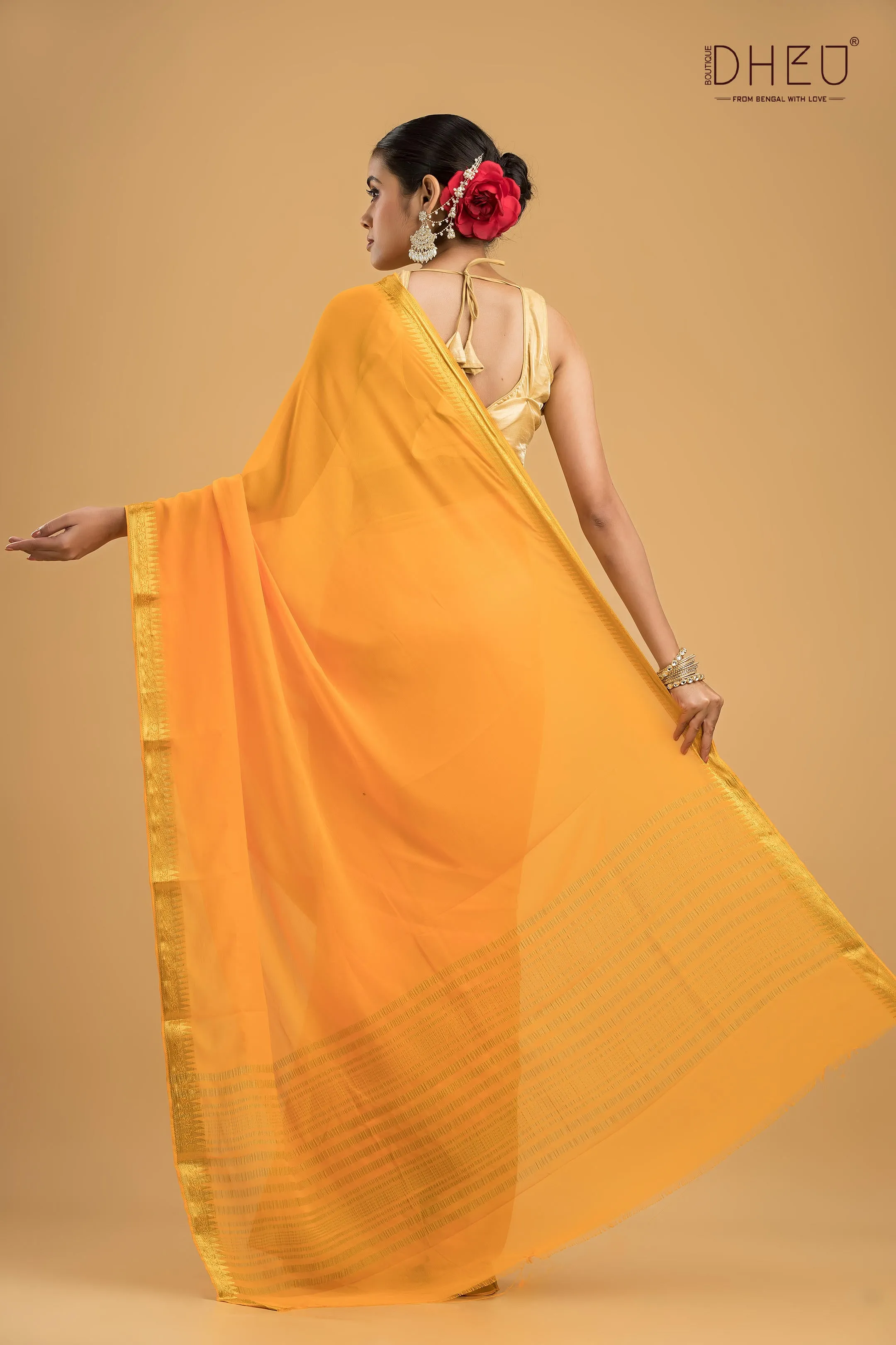 Exclusive Chiffon Silk Saree