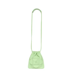 Flower Mini Crossbody Bag- Green