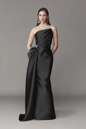 Frascara - 4726 - Strapless Gown with Asymmetrical Draping