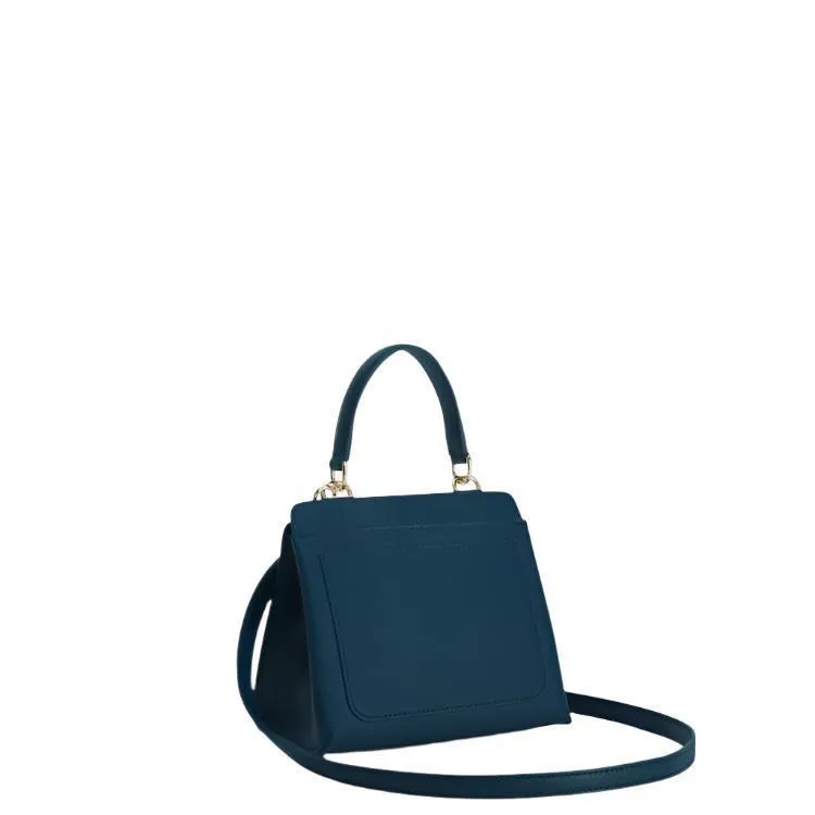 Furla 1927 Mini Top Handle - Blu Jay Light Gold
