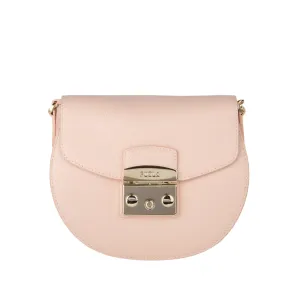 Furla Metropolis Mini Crossbody Round - Candy Rose