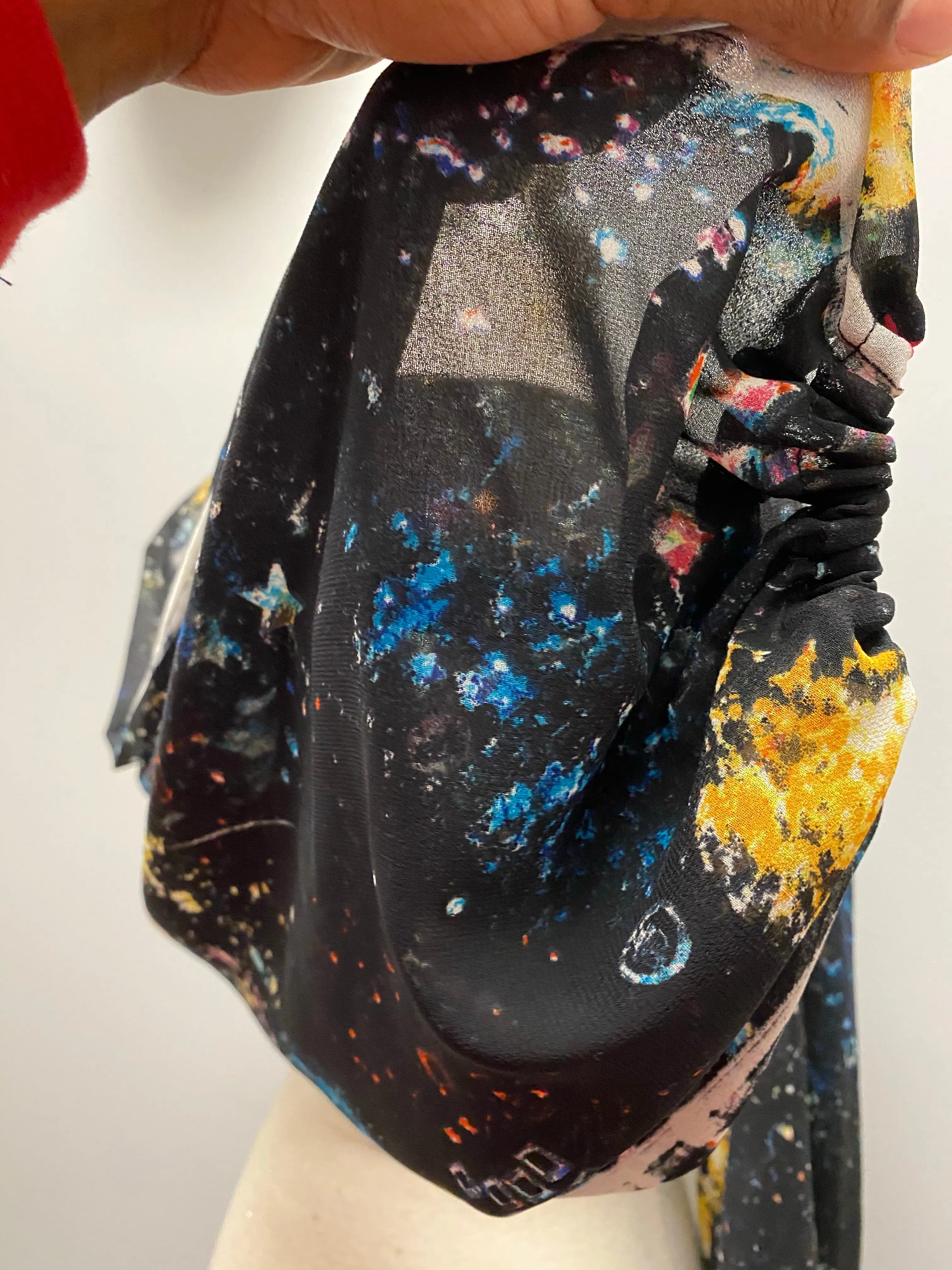 “Galaxy princess” wrap blouse