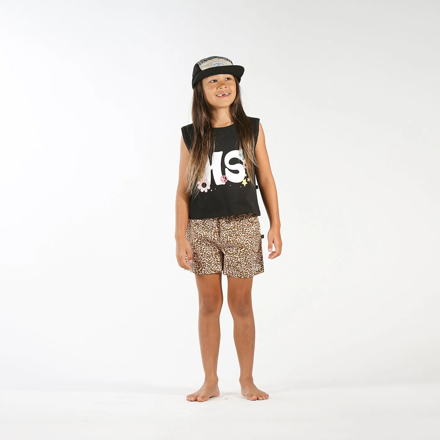 Hello Stranger Coast Shorts - Leopard