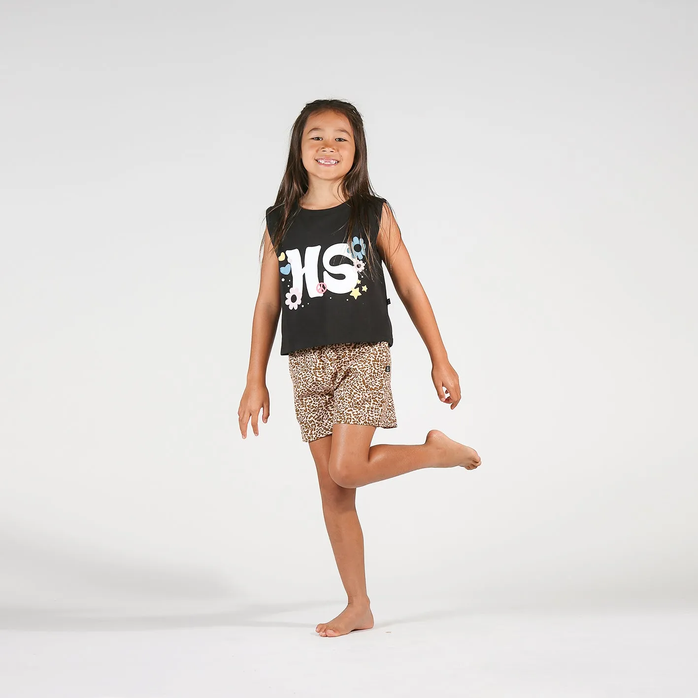 Hello Stranger Coast Shorts - Leopard