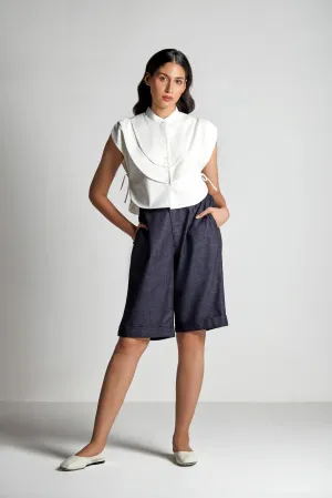 Indigo Bermuda Shorts