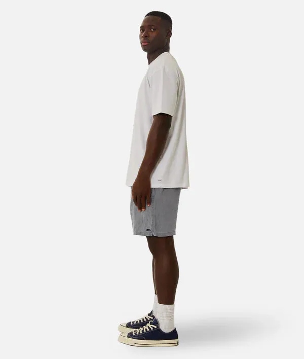 Industrie - The Marina Linen Short - OD Mid Indigo