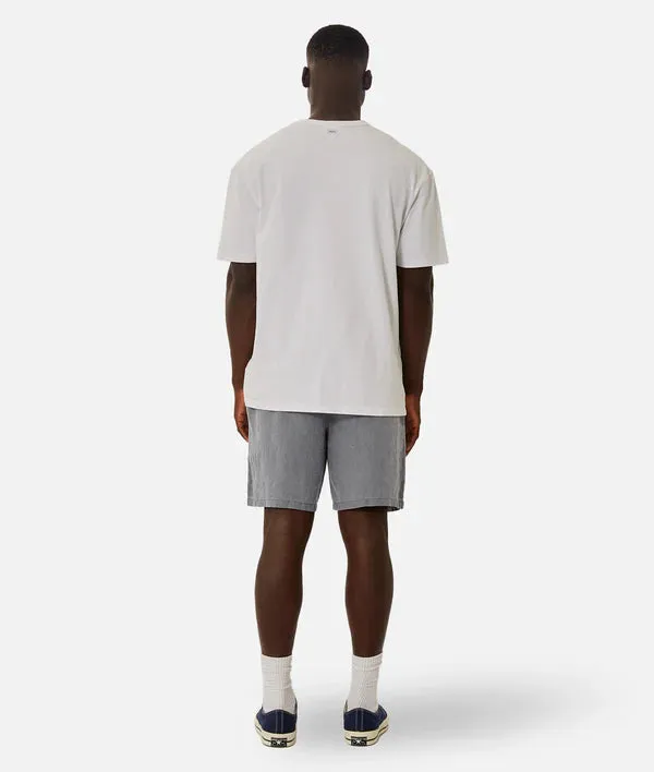 Industrie - The Marina Linen Short - OD Mid Indigo