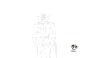Justice League Unlimited Original Production Drawing: Red Tornado