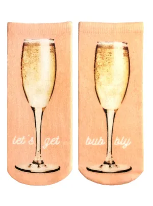 Let's Get Bubbly Ankle Socks