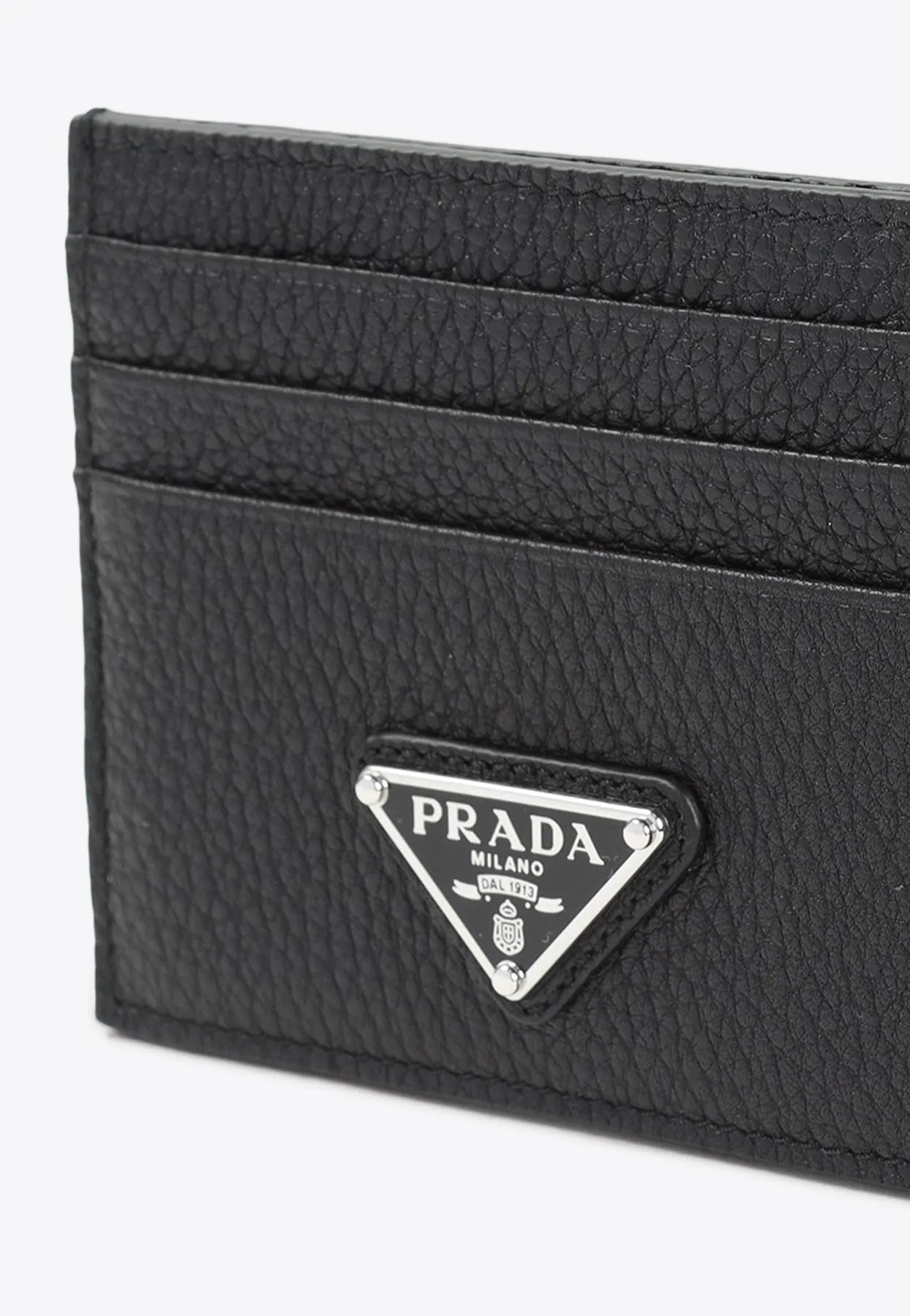 Logo Leather Cardholder