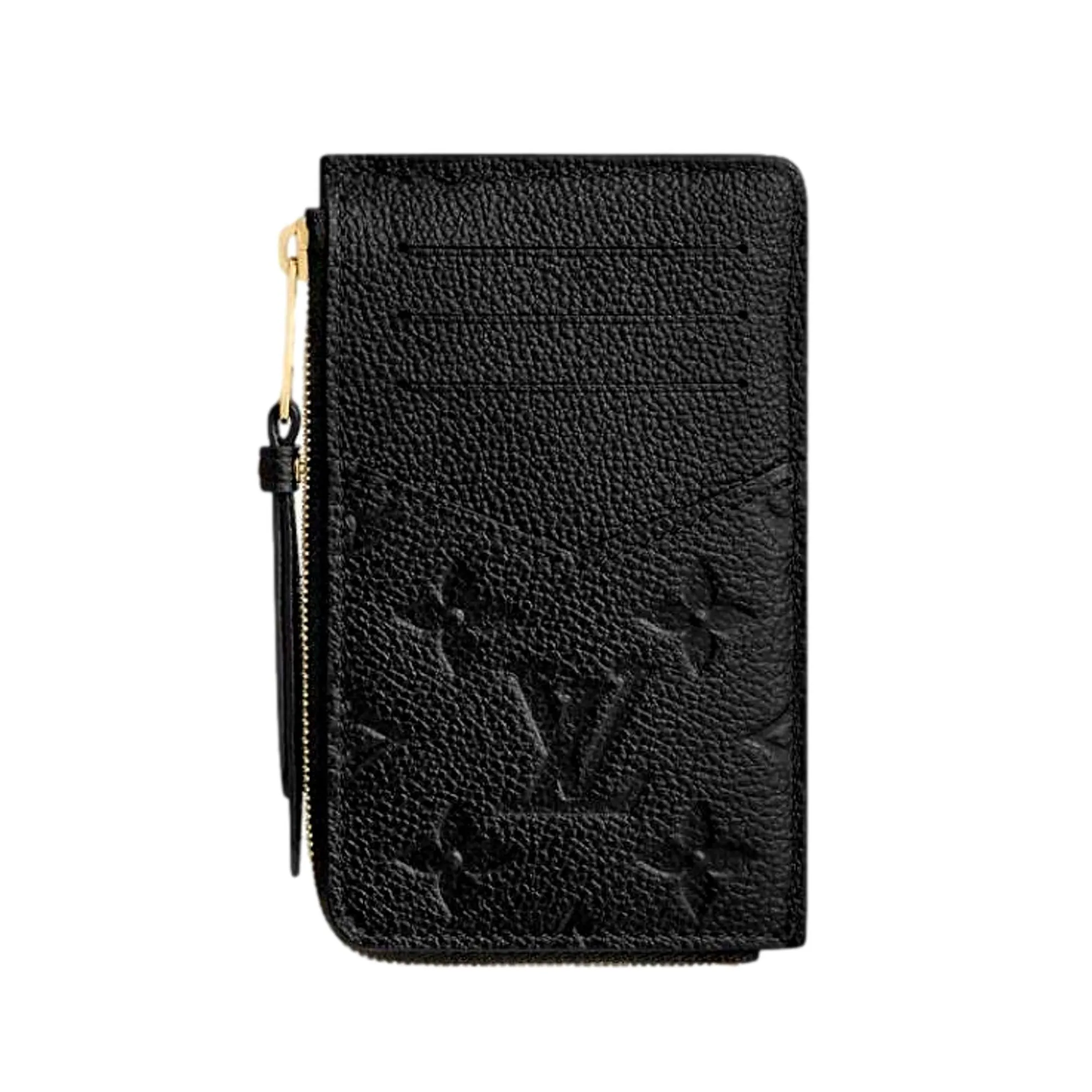 Louis Vuitton Recto Verso Black Leather Cardholder Wallet