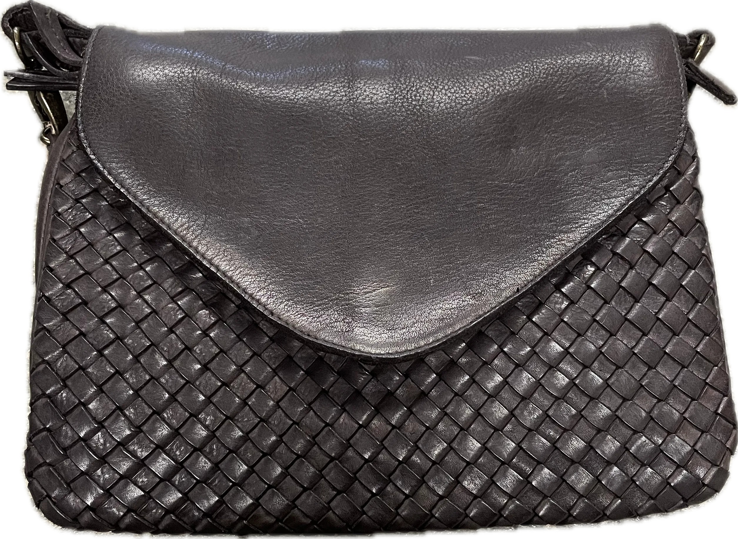 Milo Woven Crossbody Bag - Amelie