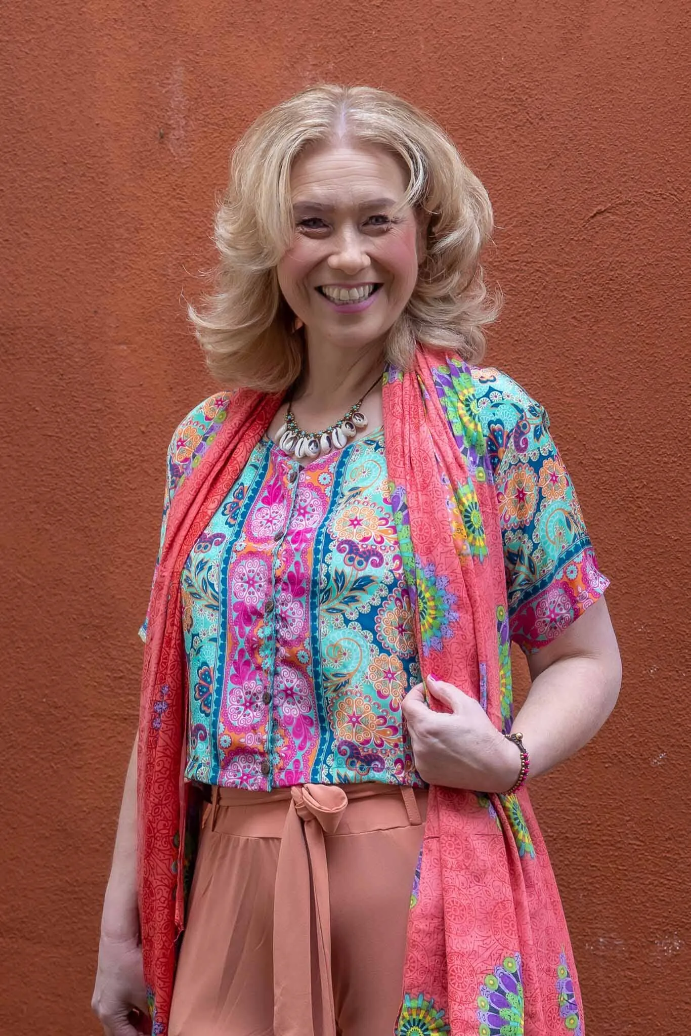 Moura blouse- silkmix- mint mood