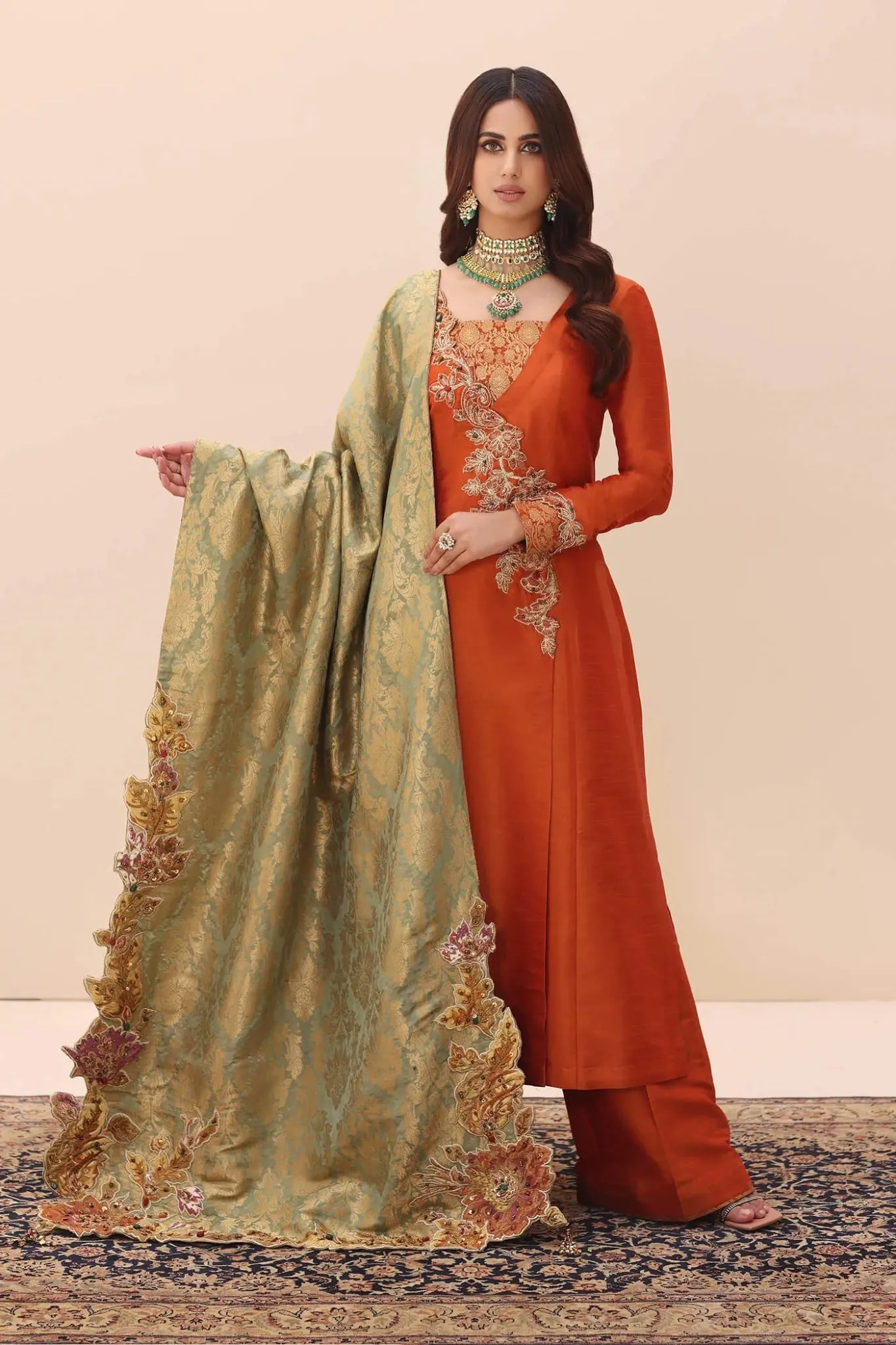 Musferah Saad | Ethereal Embrace | TANGERINE AURA