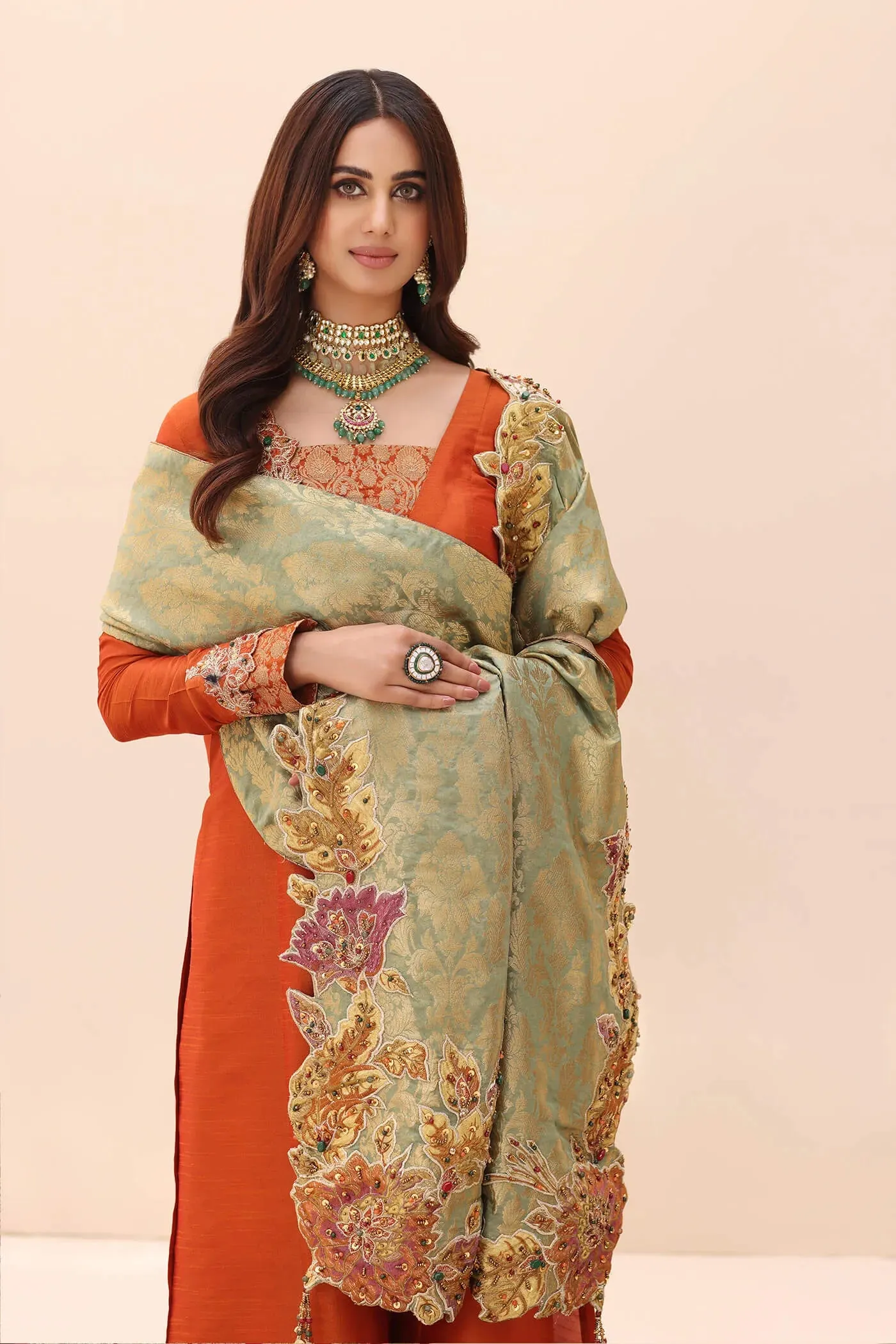 Musferah Saad | Ethereal Embrace | TANGERINE AURA