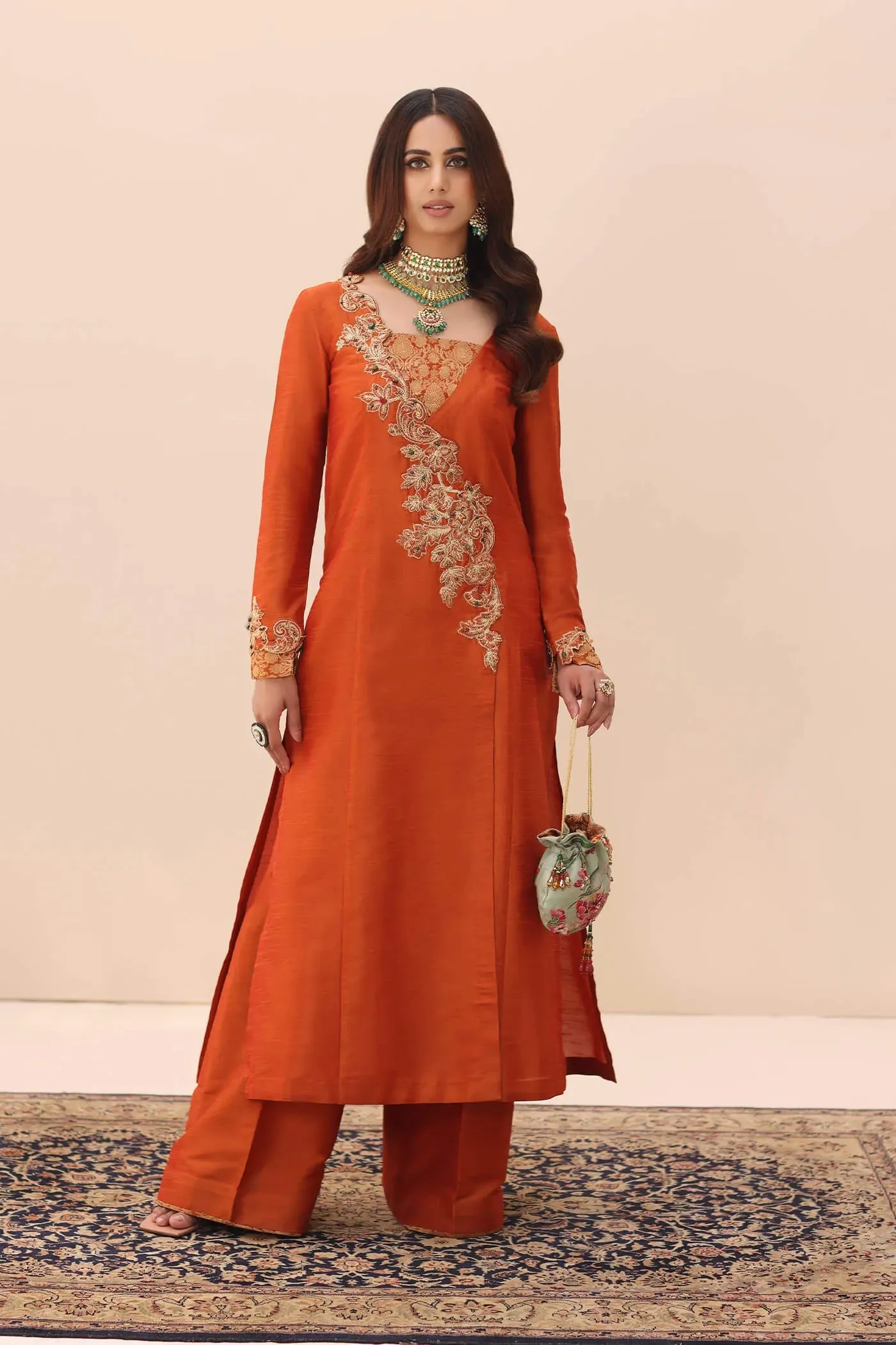Musferah Saad | Ethereal Embrace | TANGERINE AURA