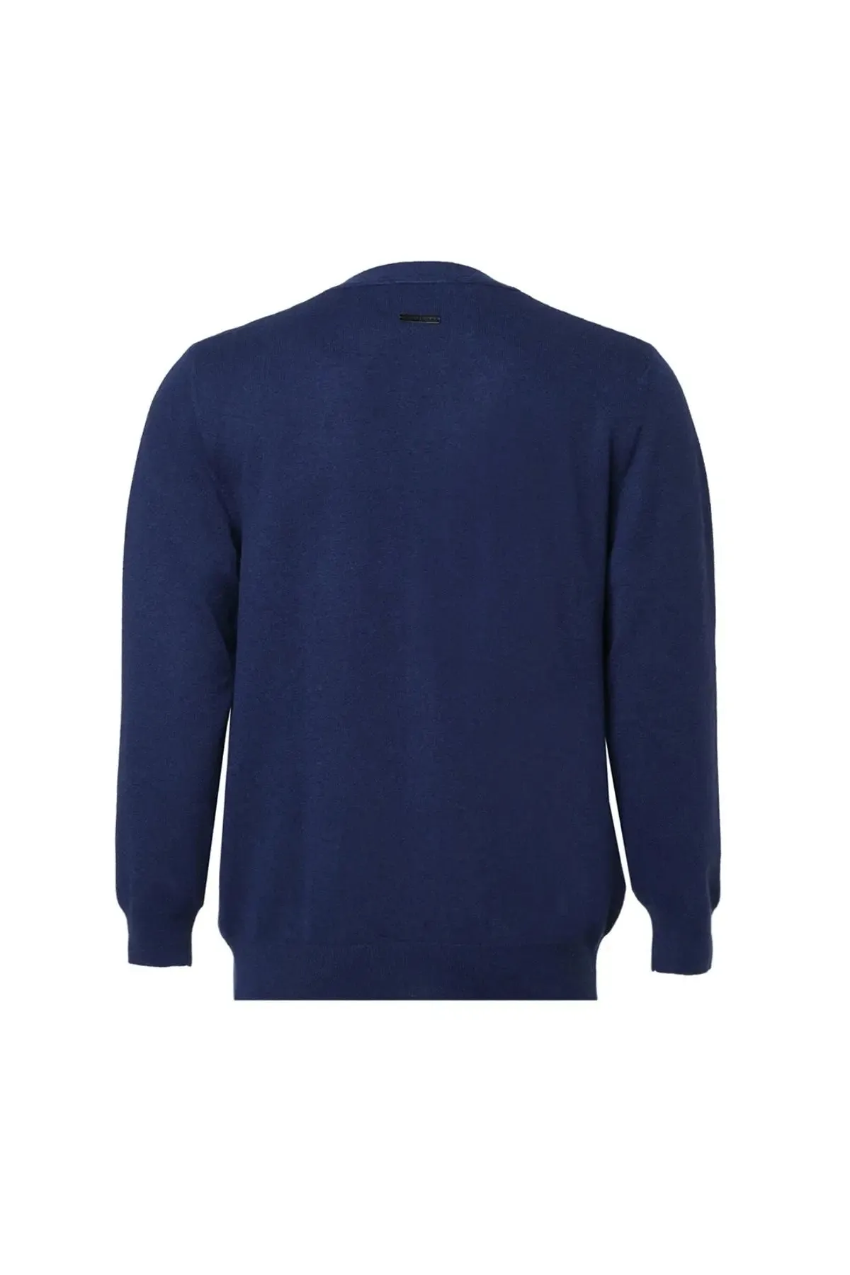 Navy Blue Pure Cashmere Arma V-Neck Men's Cardigan