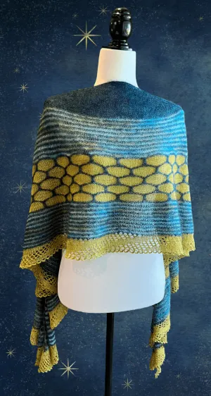 Nebra Sky Shawl | Knitting pattern