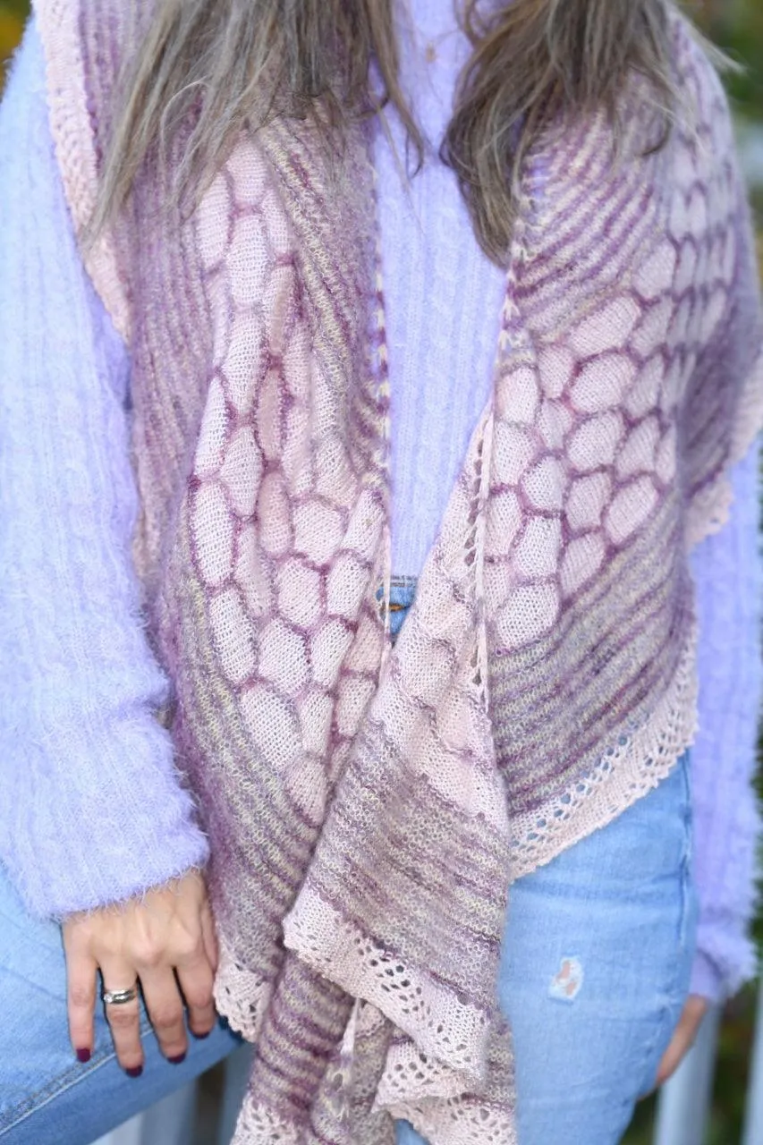 Nebra Sky Shawl | Knitting pattern