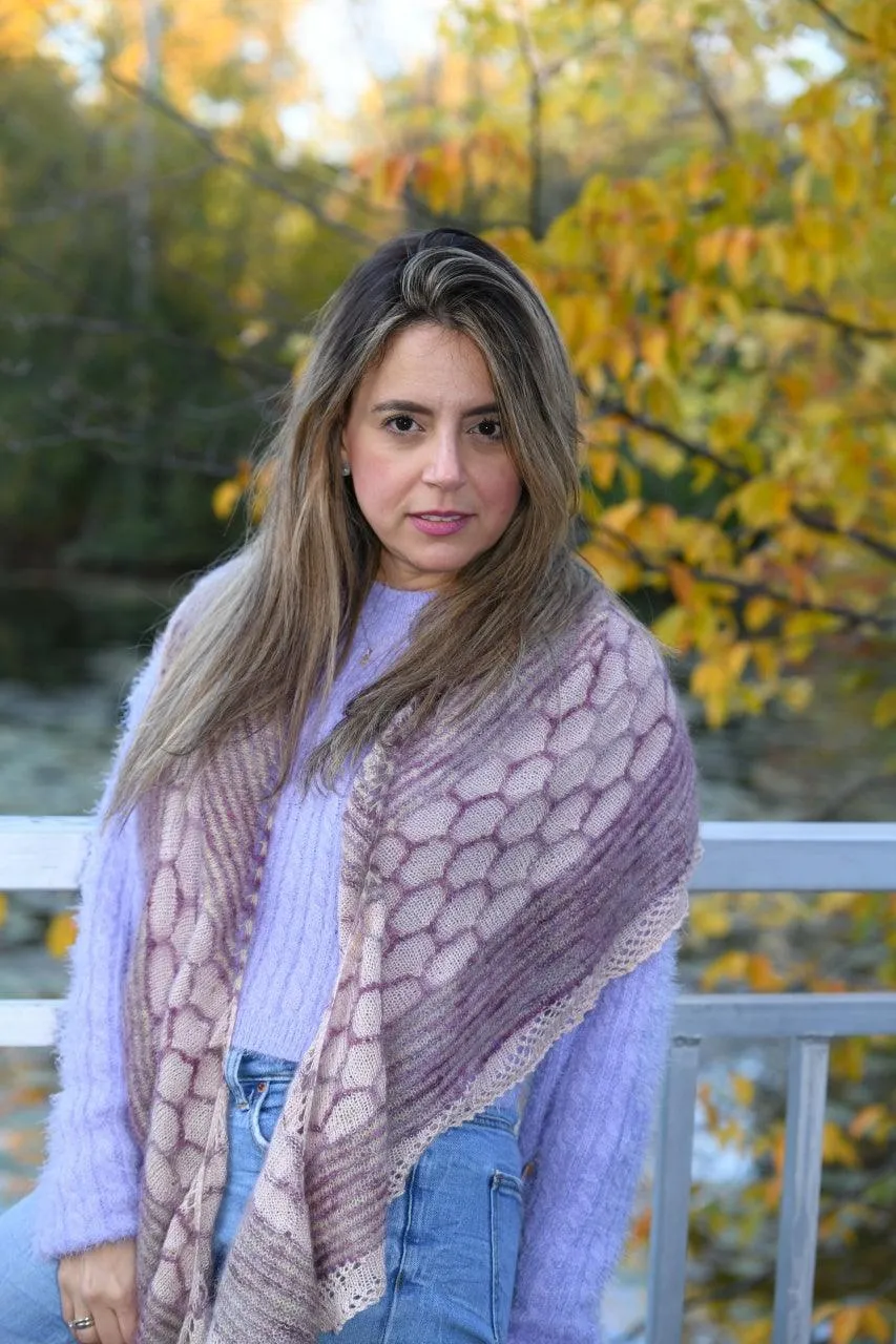 Nebra Sky Shawl | Knitting pattern
