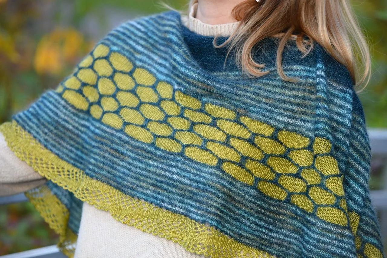 Nebra Sky Shawl | Knitting pattern