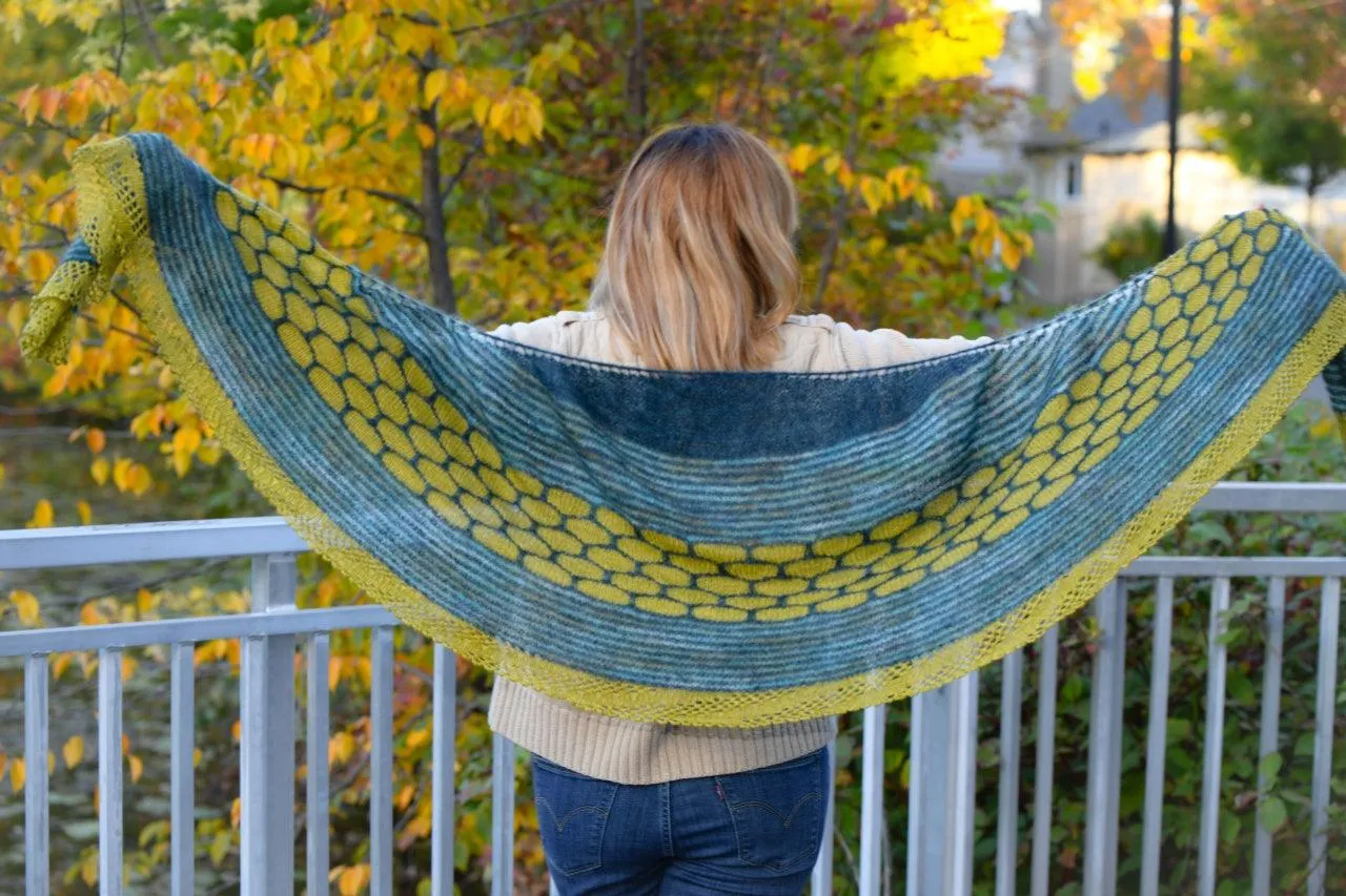 Nebra Sky Shawl | Knitting pattern