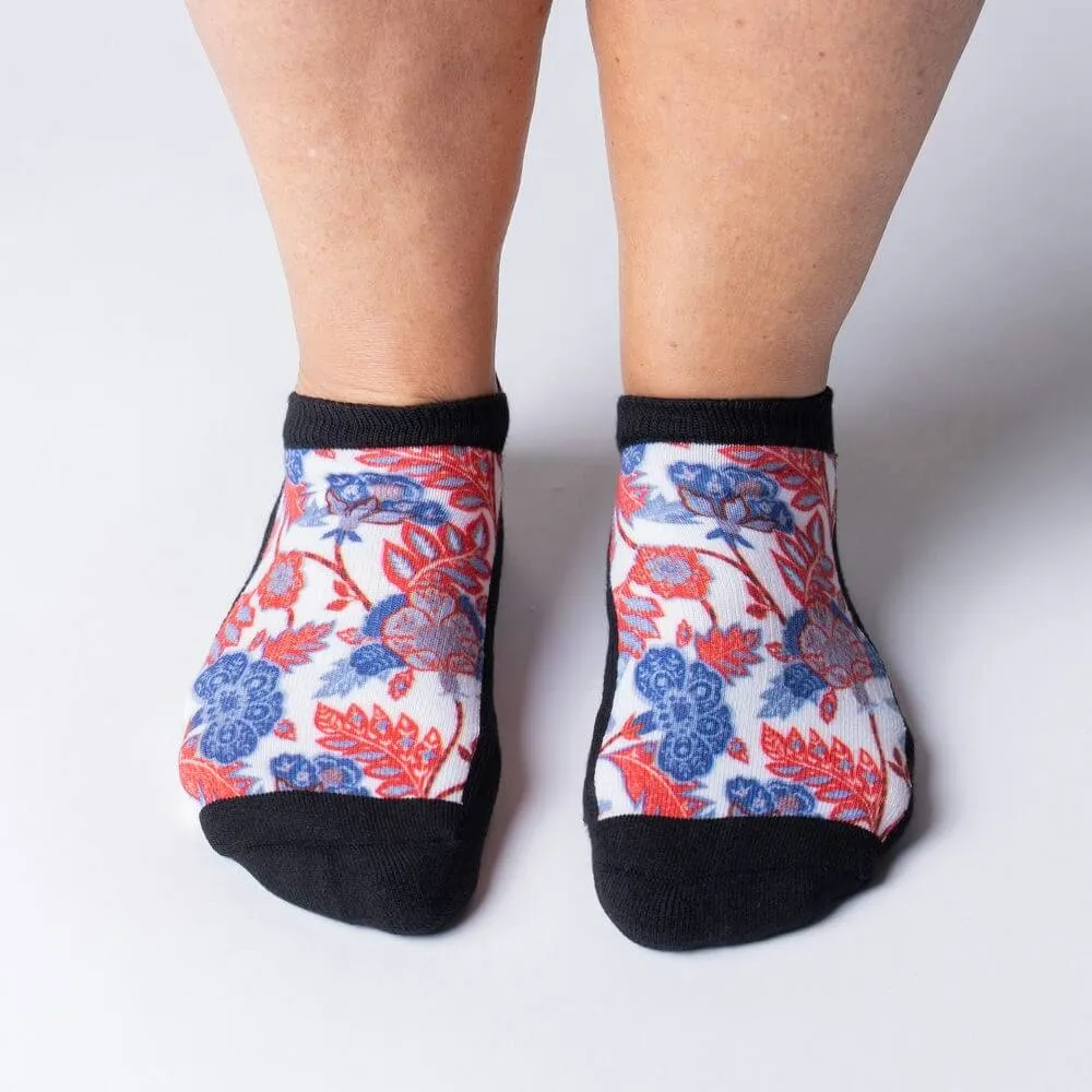Paisley Ankle Socks