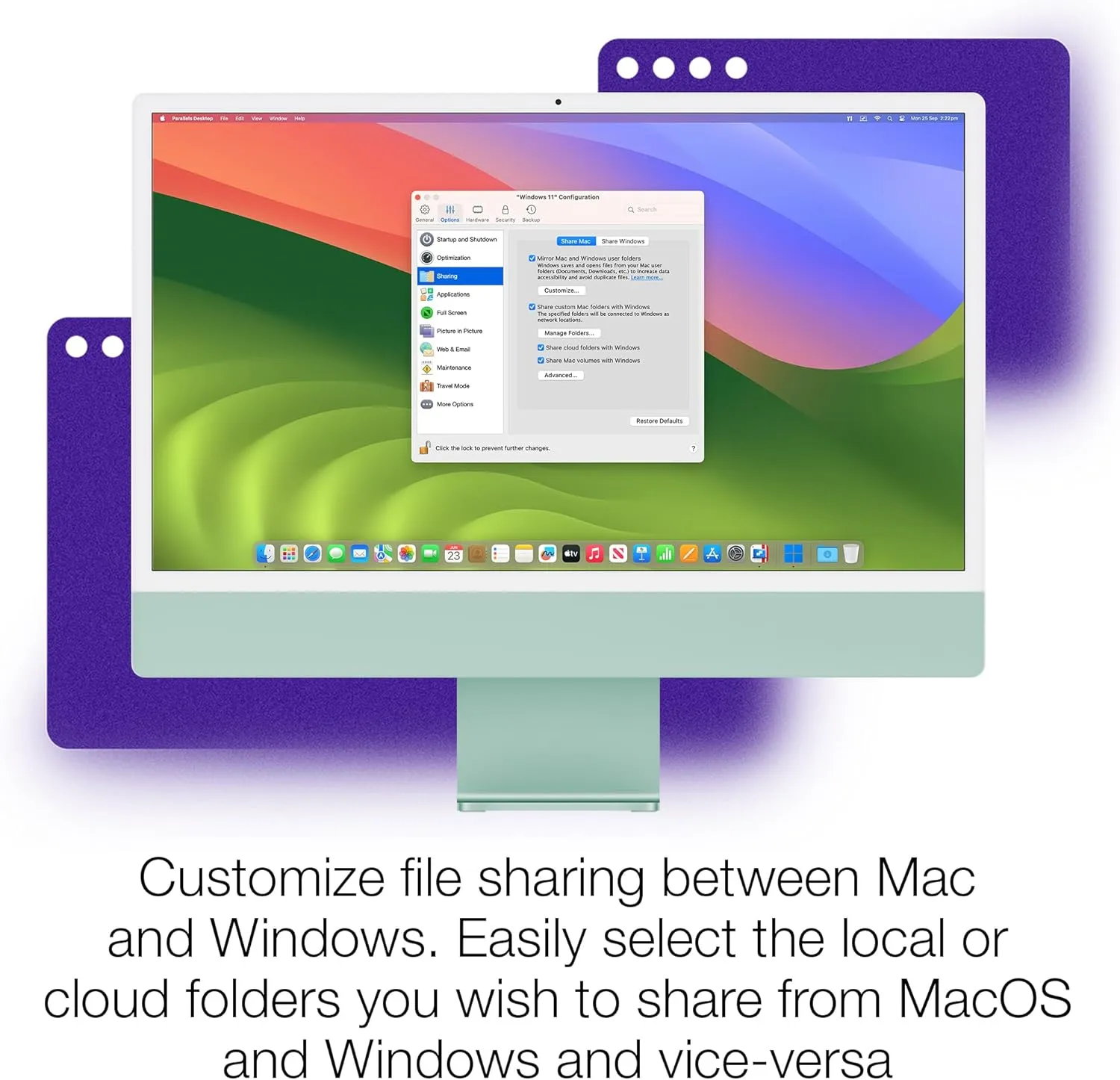 Parallels Desktop 20 for Mac Pro Edition | Run Windows on Mac Virtual Machine Software | Authorized by Microsoft | 1 Year Subscription [Mac Key Card]
