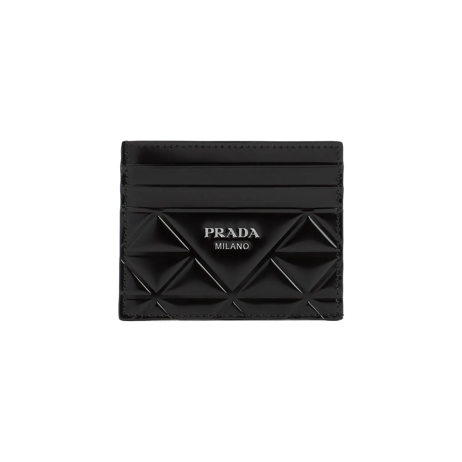 PRADA LEATHER CARDHOLDER