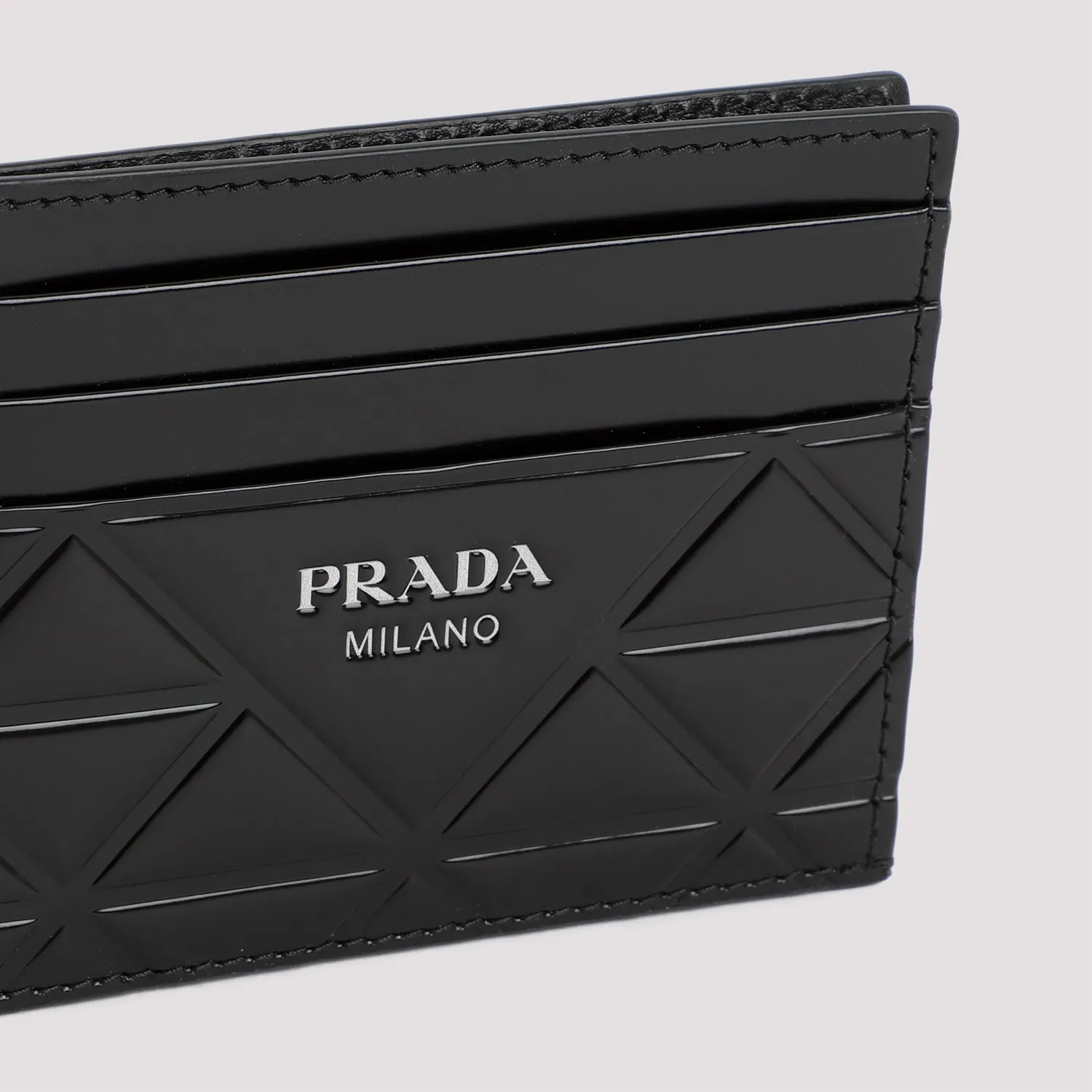 PRADA LEATHER CARDHOLDER