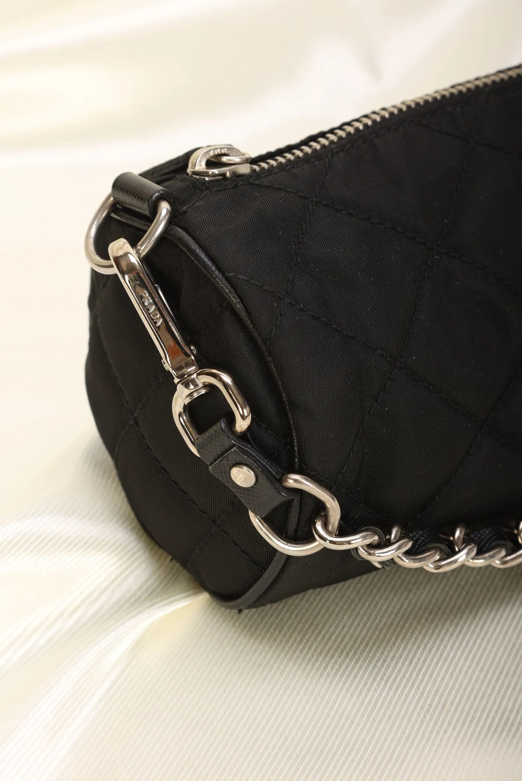 Prada Nylon Quilted Pochette