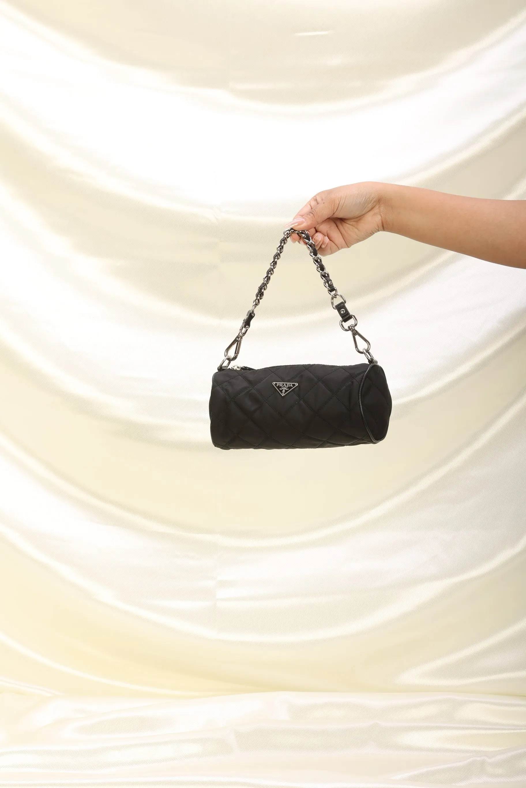 Prada Nylon Quilted Pochette