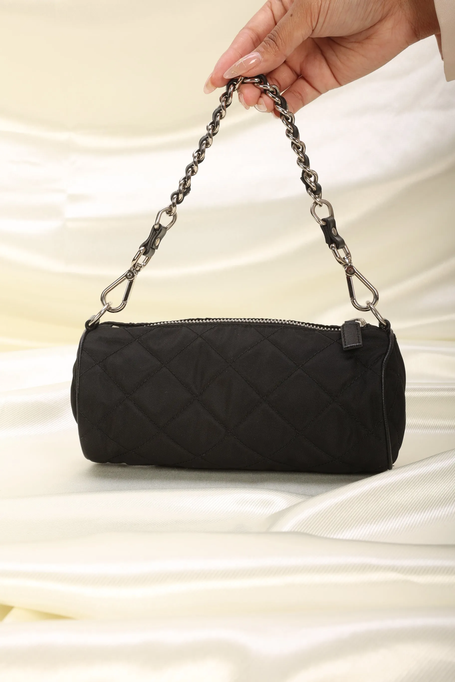 Prada Nylon Quilted Pochette