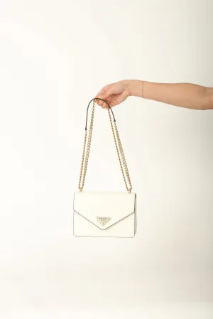 Prada Saffiano Chain Flap