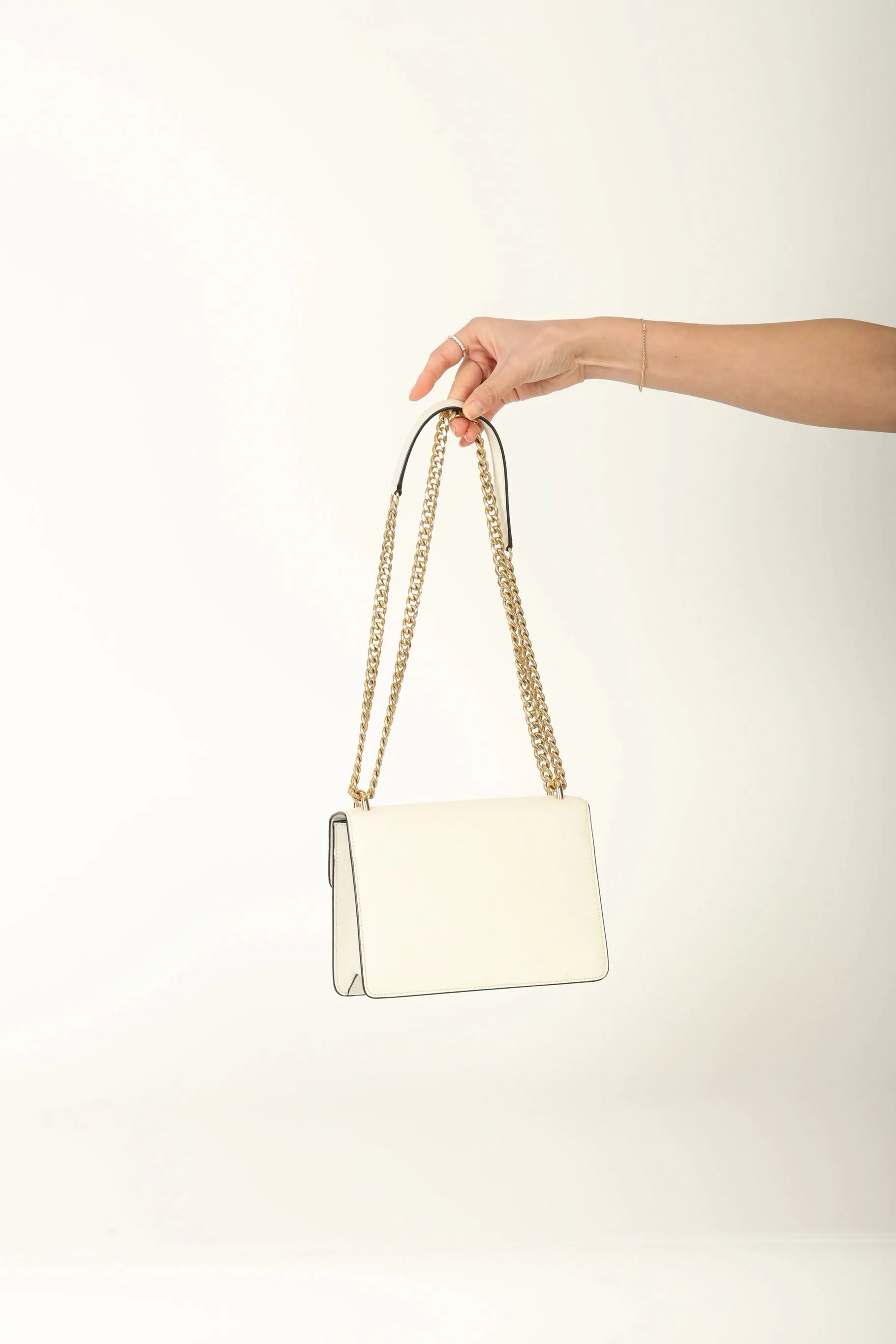 Prada Saffiano Chain Flap