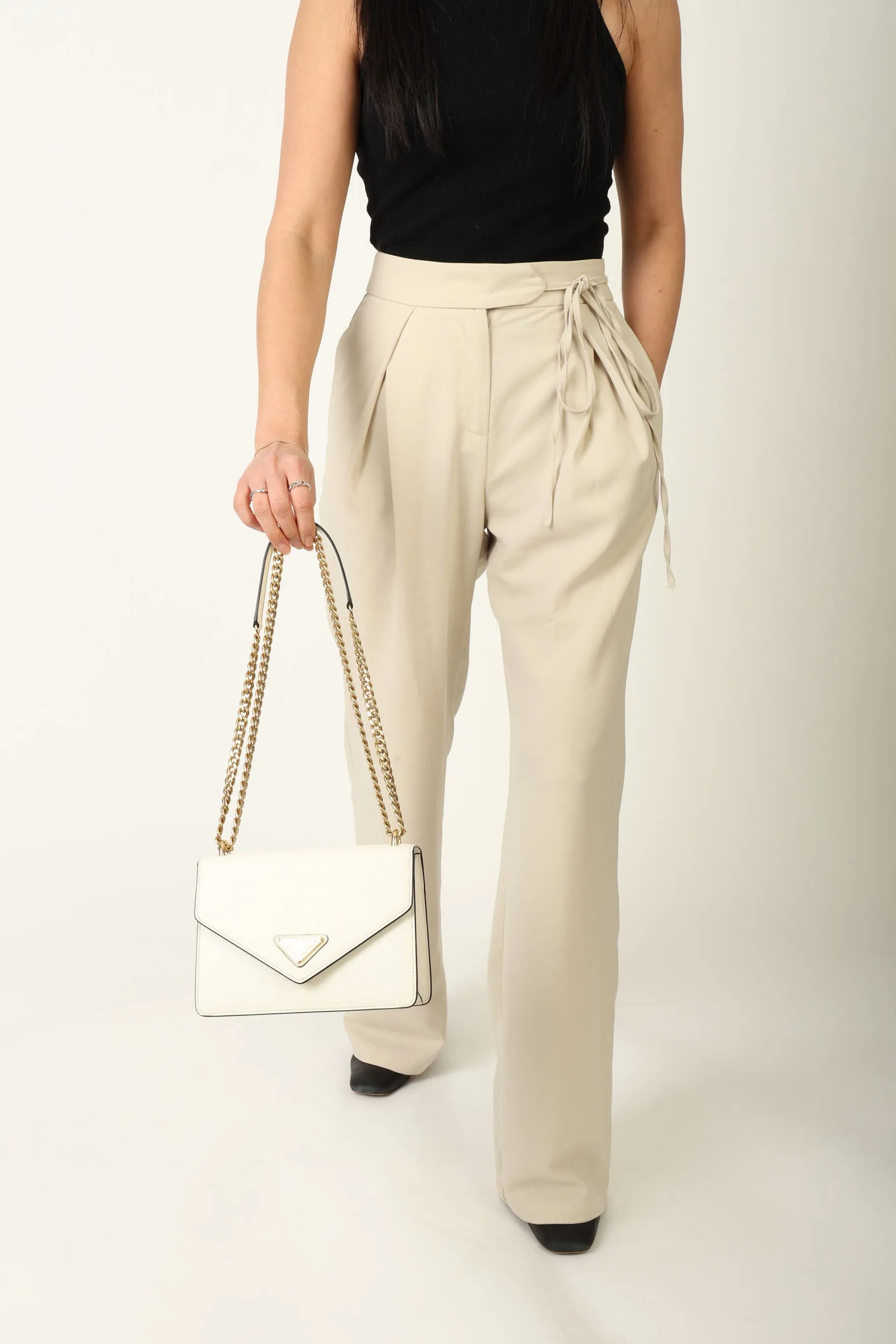Prada Saffiano Chain Flap
